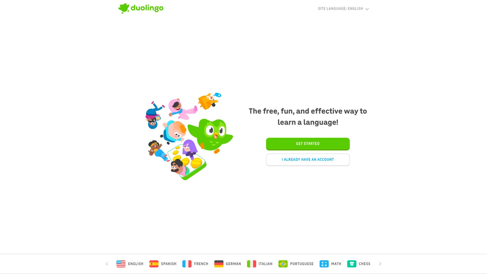 Duolingo style preview