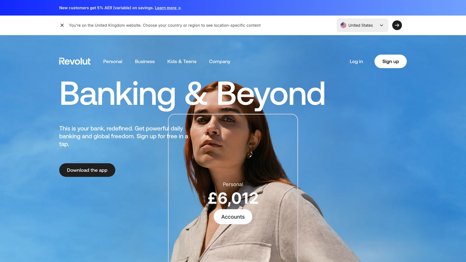Revolut style preview