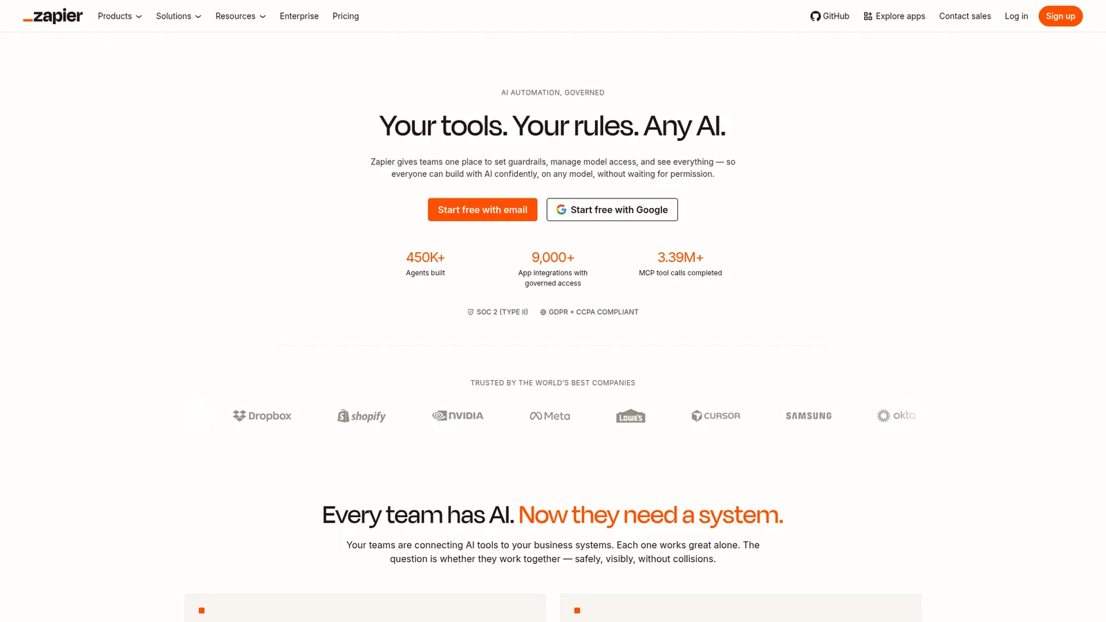 Zapier-Inspired style preview